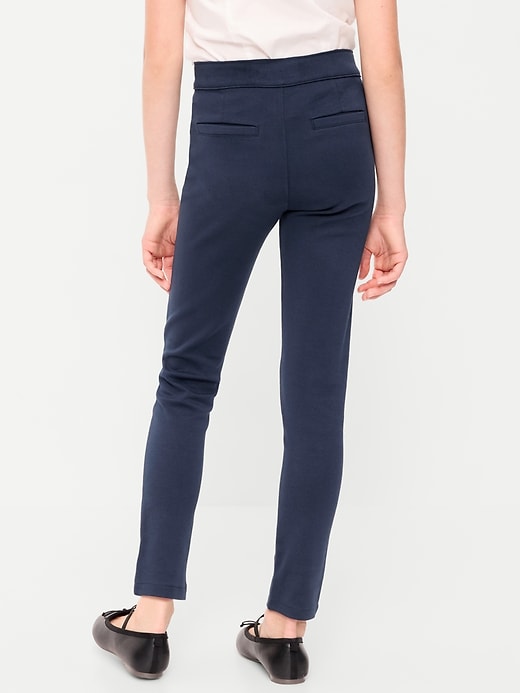 Image number 2 showing, School Uniform Ponte-Knit Jeggings for Girls