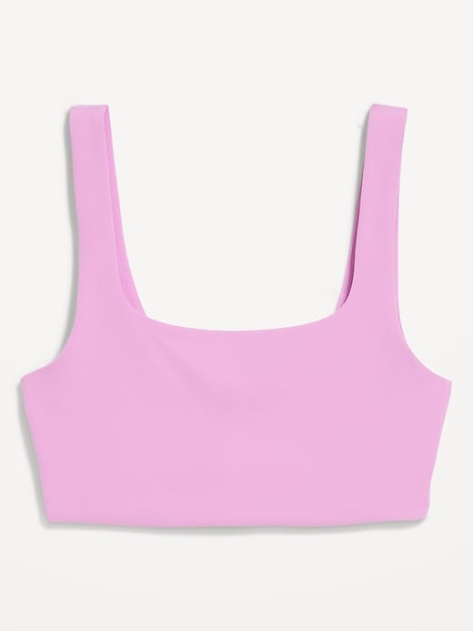 Image number 1 showing, Light Support StudioSmooth Square-Neck Sports Bra