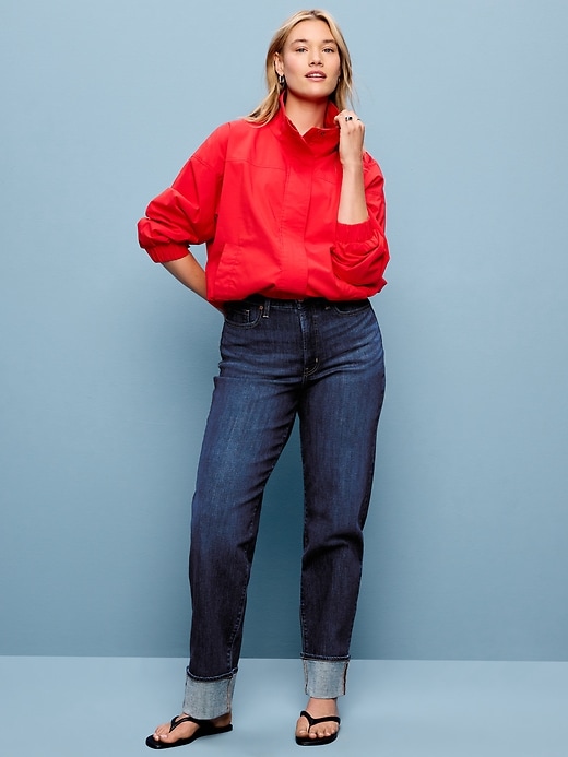 L'image numéro 6 présente Jean OG ample à taille haute