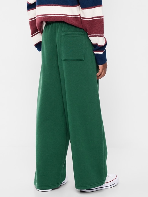 L'image numéro 2 présente Pantalon en coton ouaté coupe très généreuse pour garçon