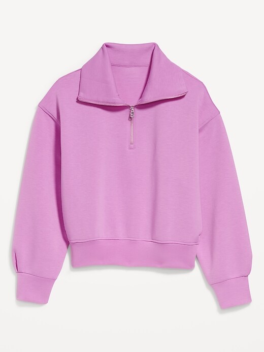 Image number 1 showing, Bounce Fleece Half-Zip Pullover Sweatshirt