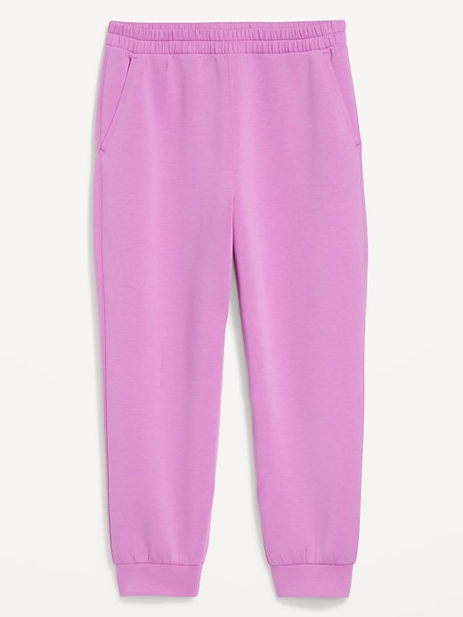 L'image numéro 6 présente Pantalon de jogging en molleton qui reprend sa forme à taille haute