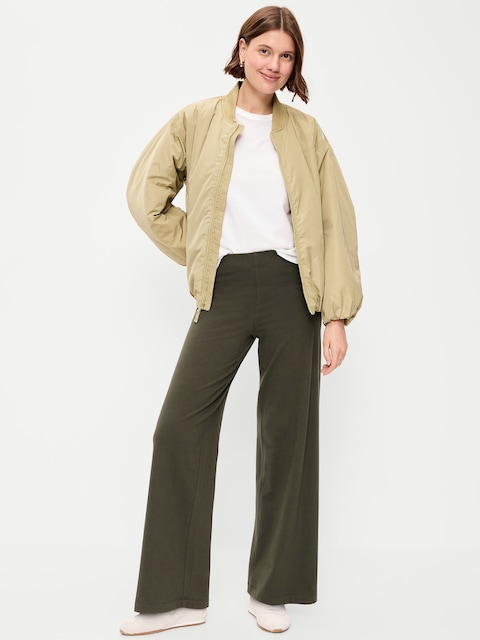 High-Waisted Fashion Wide-Leg Leggings