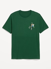Image number 2 showing, Soft-Washed Crew-Neck Graphic T-Shirt