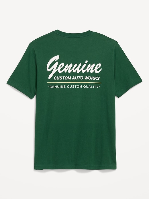 Image number 3 showing, Soft-Washed Crew-Neck Graphic T-Shirt