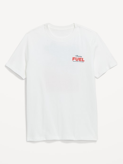 Image number 1 showing, Soft-Washed Crew-Neck Graphic T-Shirt