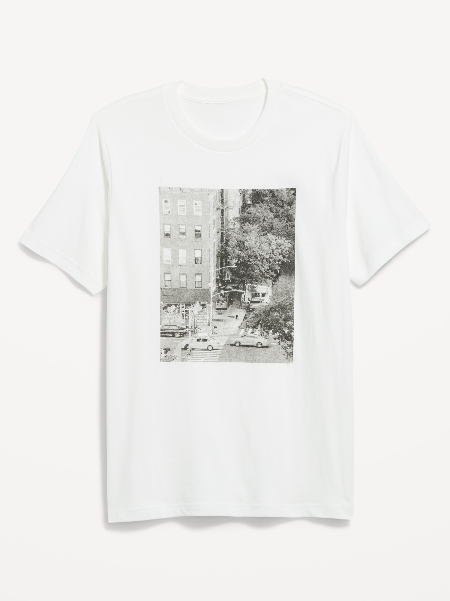 T-SHIRT ULTRA-DOUX RAS DU COU À IMPRIMÉ