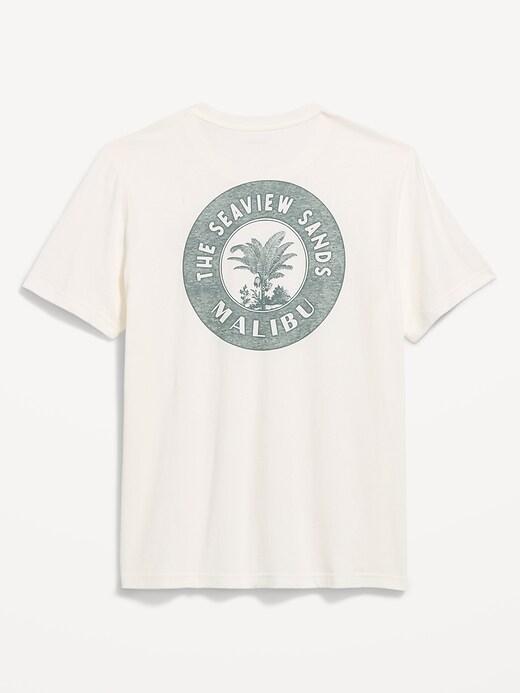 Image number 3 showing, Soft-Washed Crew-Neck Graphic T-Shirt