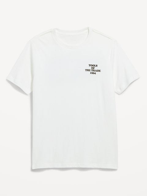 Soft-Washed Crew-Neck Graphic T-Shirt