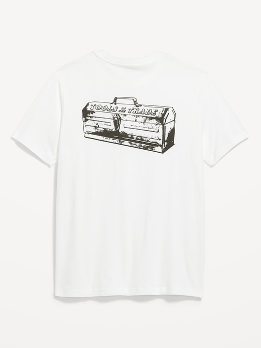 Image number 3 showing, Soft-Washed Crew-Neck Graphic T-Shirt