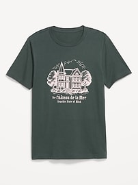 Image number 1 showing, Soft-Washed Crew-Neck Graphic T-Shirt