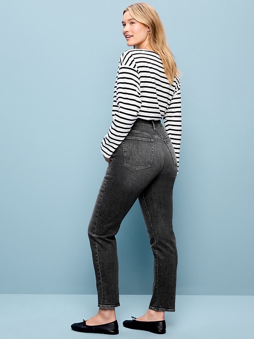 L'image numéro 7 présente Jean OG droit à taille haute longueur cheville