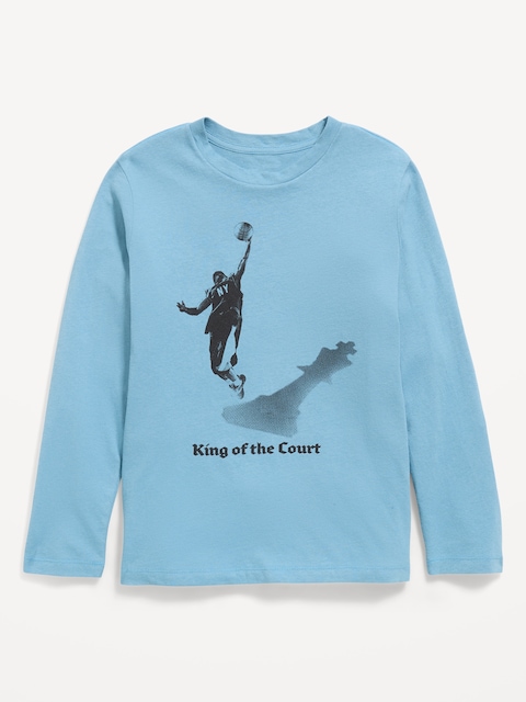 Long-Sleeve Graphic T-Shirt for Boys