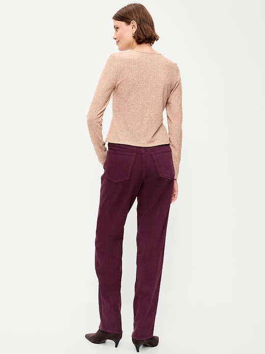 L'image numéro 3 présente Jean OG ample à taille haute