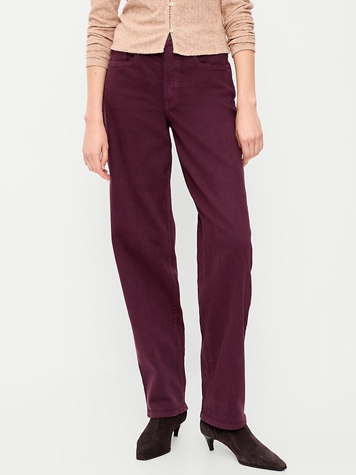 L'image numéro 2 présente Jean OG ample à taille haute