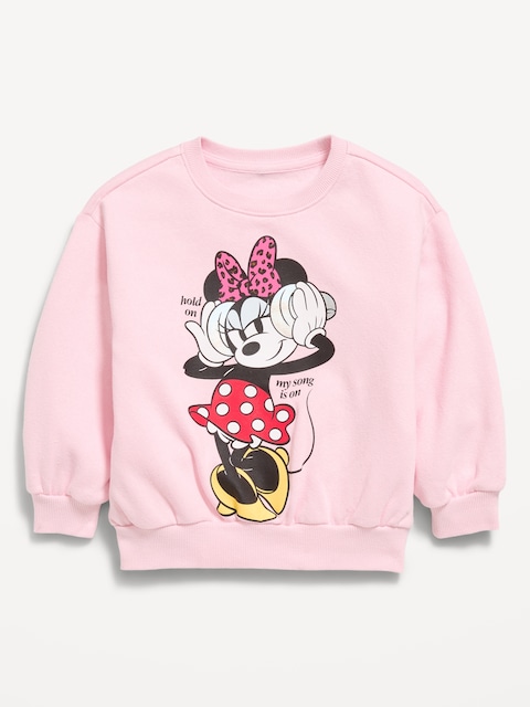 CHANDAIL EN COTON OUATÉ À IMPRIMÉ DISNEY© POUR TOUTE-PETITE FILLE