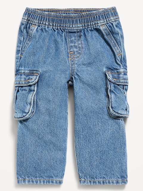 JEAN CARGO COUPE GÉNÉREUSE BARIL POUR BÉBÉ