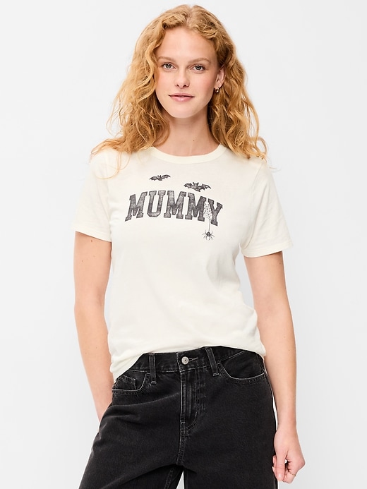 Image number 1 showing, EveryWear Crew-Neck Graphic T-Shirt
