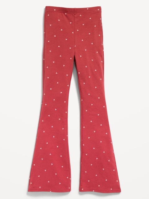 High-Waisted Flared Leggings for Girls