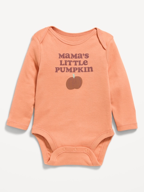 Long-Sleeve Graphic Bodysuit for Baby