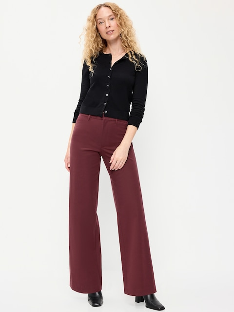 High-Waisted Pixie Super Wide-Leg Pants