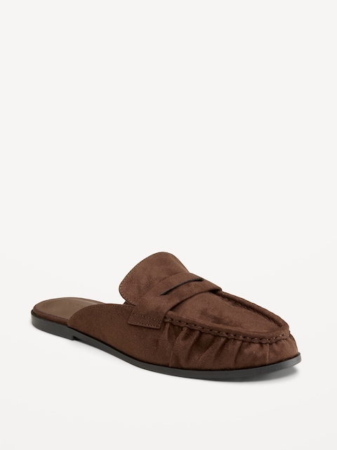 Loafer Mule Shoes for Women