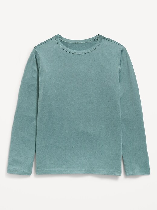 Image number 1 showing, CloudMotion Long-Sleeve Performance T-Shirt for Boys