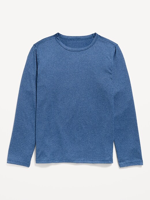 Image number 1 showing, CloudMotion Long-Sleeve Performance T-Shirt for Boys