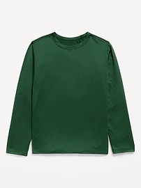 Image number 1 showing, CloudMotion Long-Sleeve Performance T-Shirt for Boys