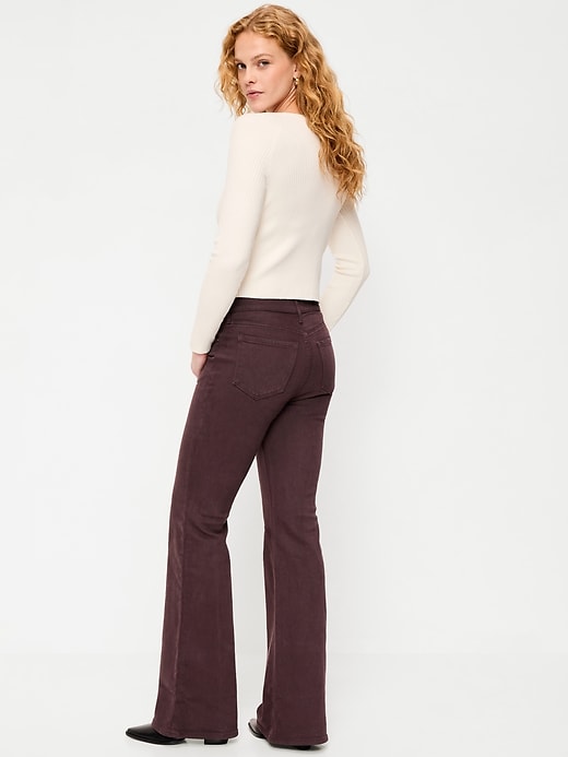 Image number 3 showing, High-Waisted Flare Jeans