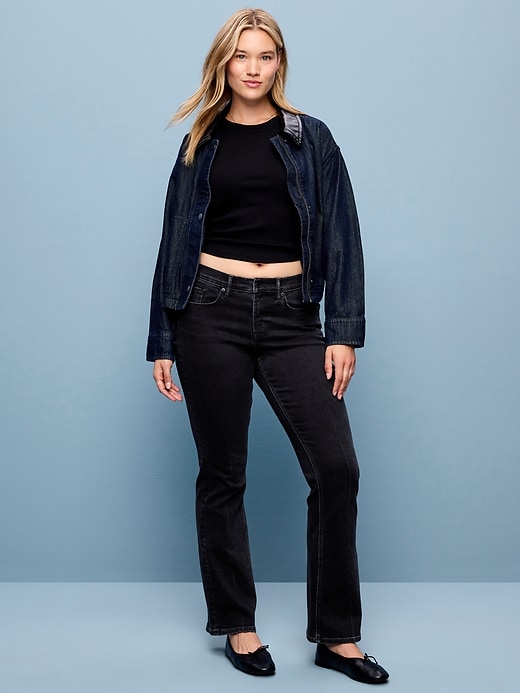 Image number 5 showing, Low-Rise Boot-Cut Jeans