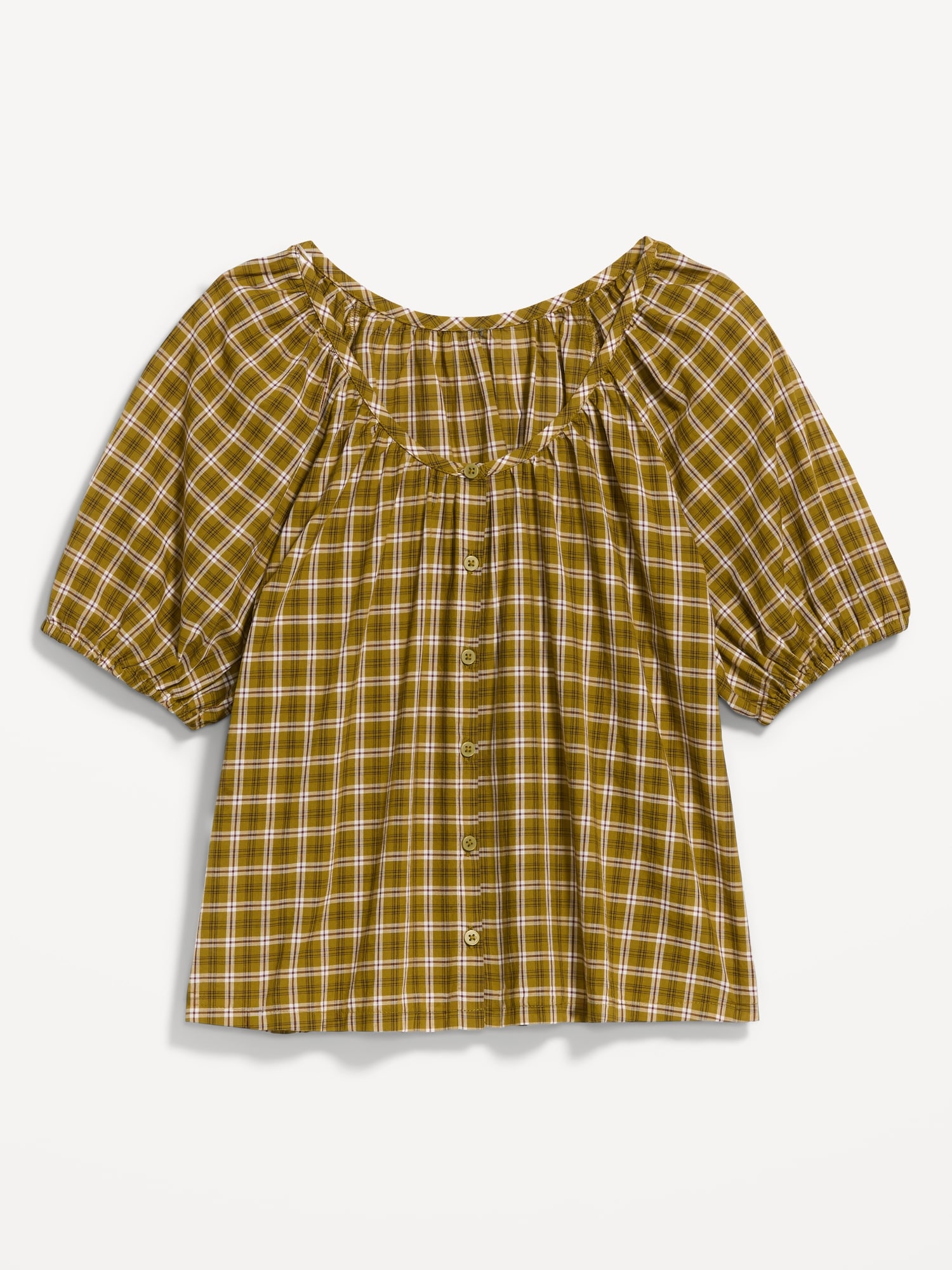 Airy Button-Down Top