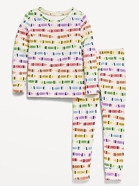 Image number 1 showing, Unisex Snug-Fit Pajama Set for Toddler & Baby