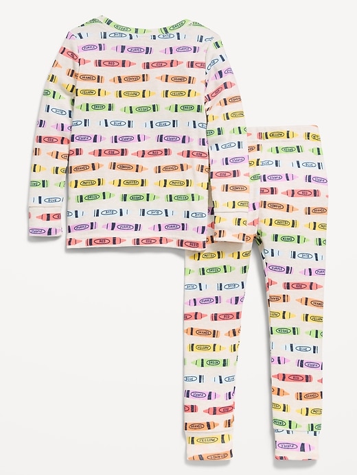 Image number 2 showing, Unisex Snug-Fit Pajama Set for Toddler & Baby