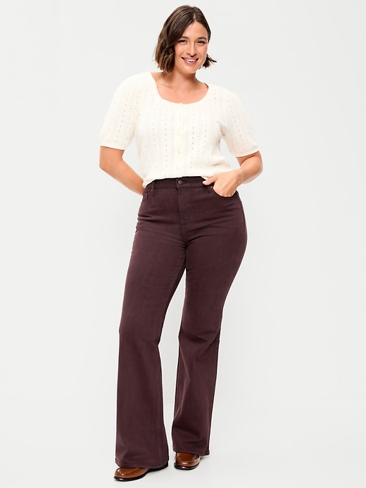 Image number 5 showing, High-Waisted Flare Jeans