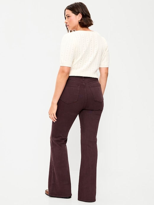 Image number 6 showing, High-Waisted Flare Jeans