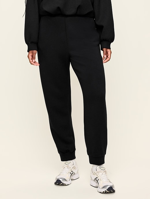 Image number 7 showing, High-Waisted Bounce Fleece Jogger Sweatpants