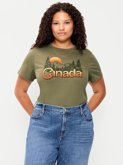 L'image numéro 5 présente T-shirt à logo ON du Canada