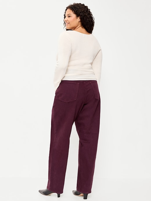 L'image numéro 6 présente Jean OG ample à taille haute