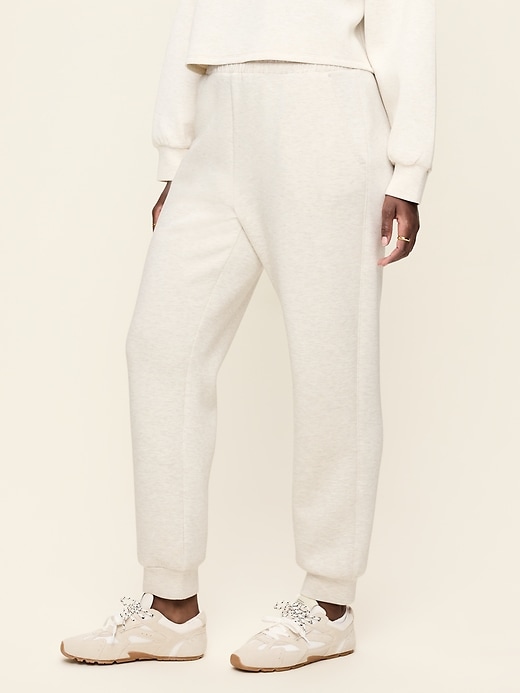 Image number 5 showing, High-Waisted Bounce Fleece Jogger Sweatpants