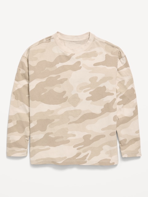 Oversized Long-Sleeve T-Shirt for Boys