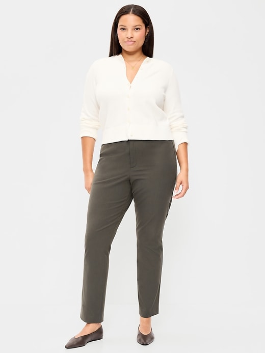 L'image numéro 5 présente Pantalon Pixie ajusté à taille haute longueur cheville