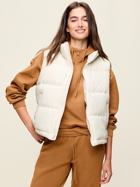 Water-Resistant Puffer Vest