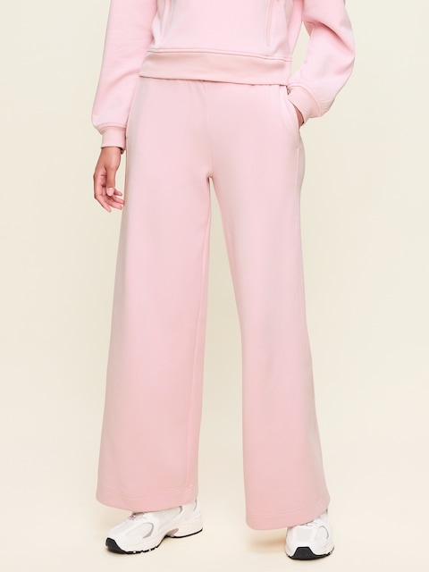 Extra High-Waisted Dynamic Fleece Wide-Leg Sweatpants