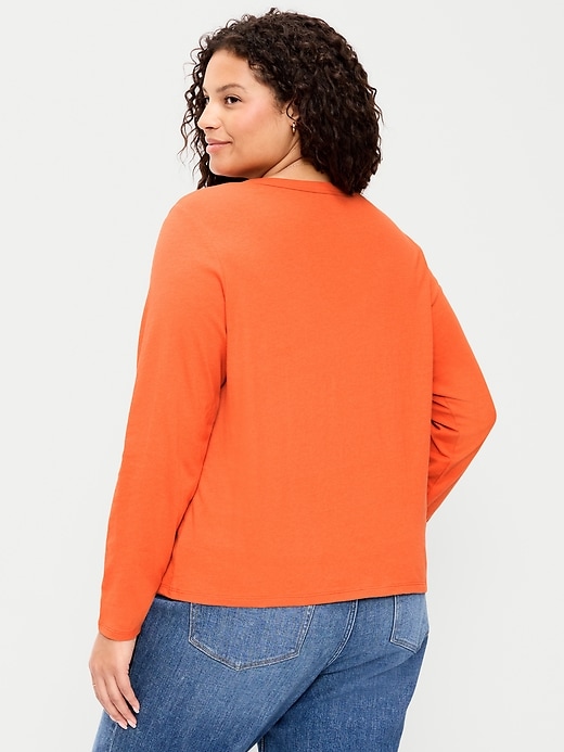Image number 8 showing, EveryWear Long-Sleeve T-Shirt