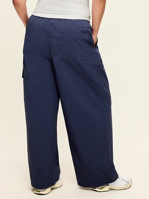 Image number 8 showing, Mid-Rise Woven Utility Pants