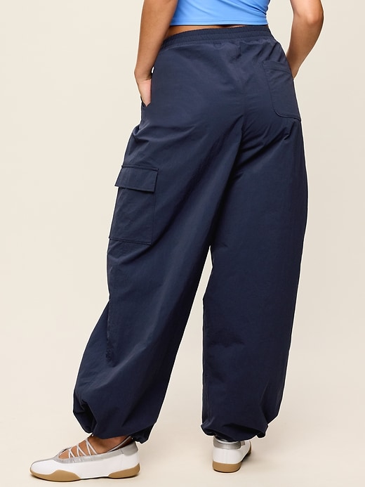Image number 6 showing, Mid-Rise Woven Utility Pants