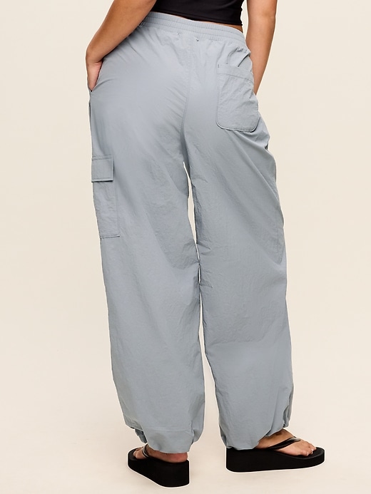 Image number 6 showing, Mid-Rise Woven Utility Pants