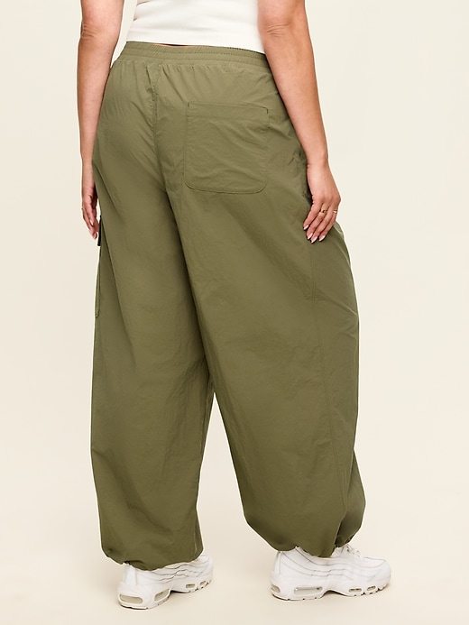 Image number 9 showing, Mid-Rise Woven Utility Pants
