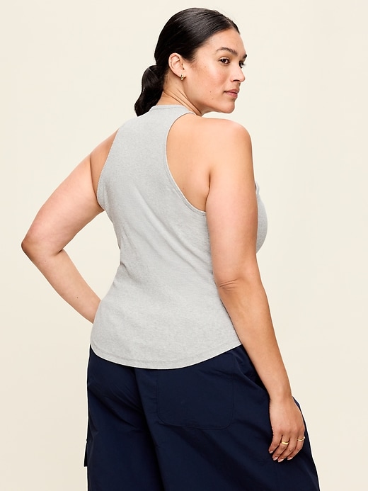 Image number 5 showing, CloudLite Ribbed Fitted Tank Top